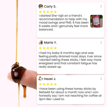 BetterAura™ SheLajit Honeysticks