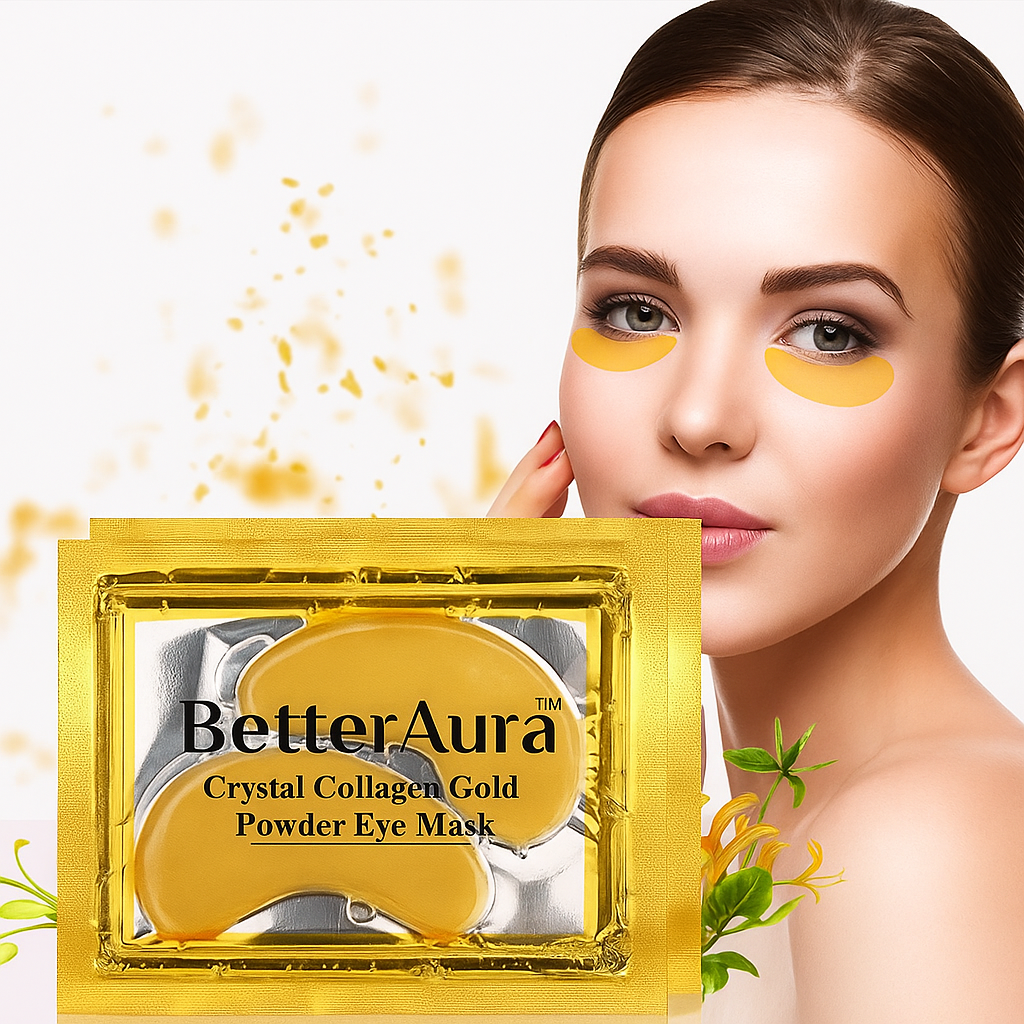 BetterAura™ Luxe Crystal Collagen Eye Mask